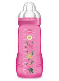 MAM ľahev Baby Bottle Paradise Island 330 ml, 4+ m ružová