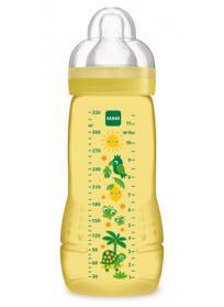 MAM ľahev Baby Bottle Paradise Island 330 ml, 4+ m žltá