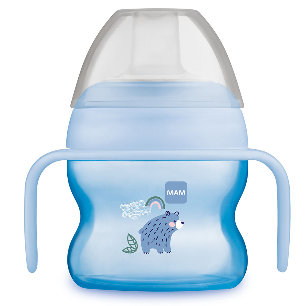 MAM Hrnček Starter cup 150 ml 4m+, modrý