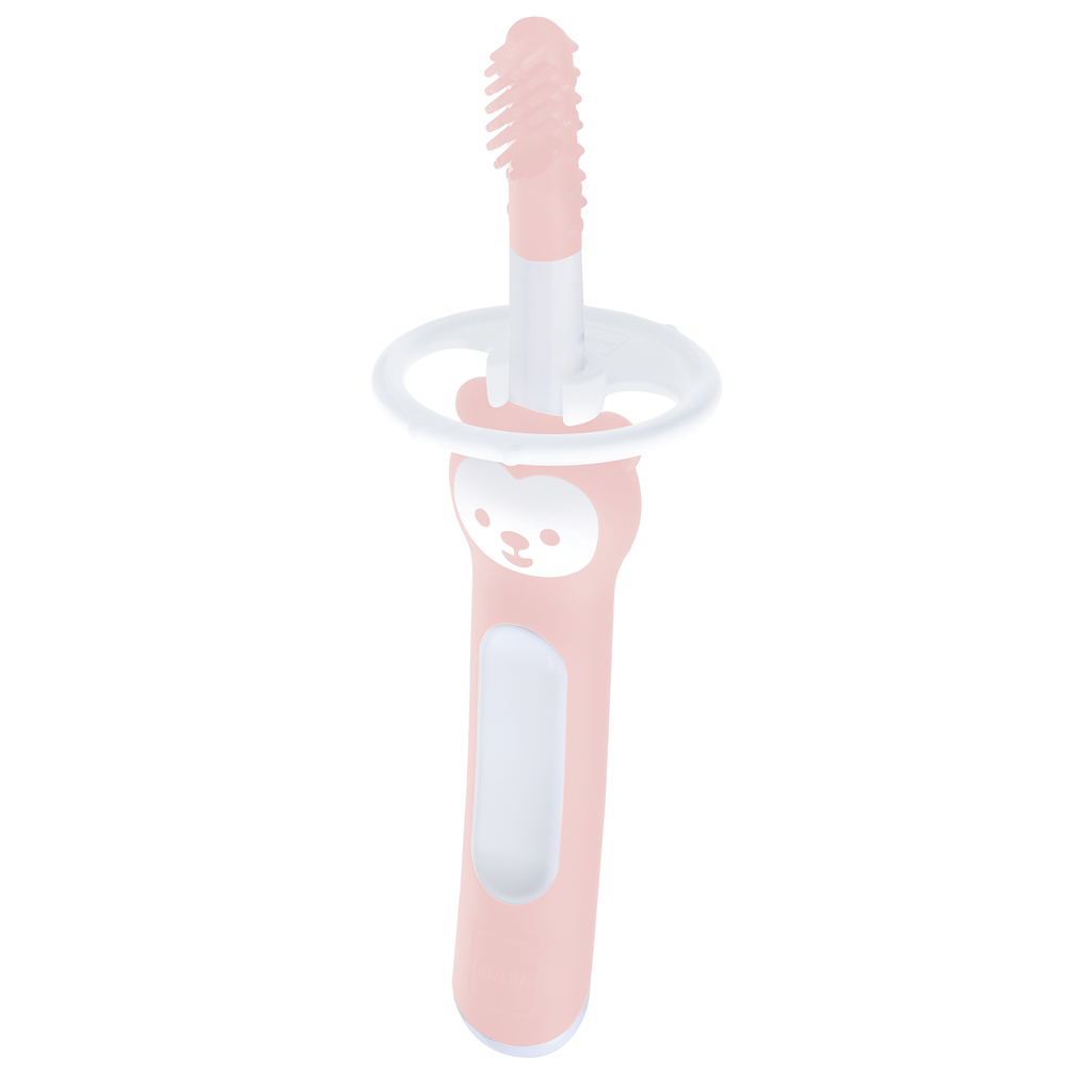 MAM Kartáček zubní Massaging Brush 3m+, růžový