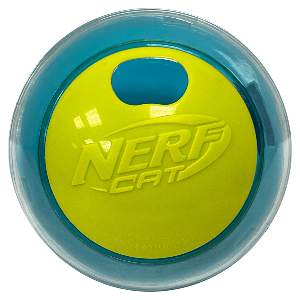 NERF CAT Hračka pre mačky loptička na maškrty 9 cm