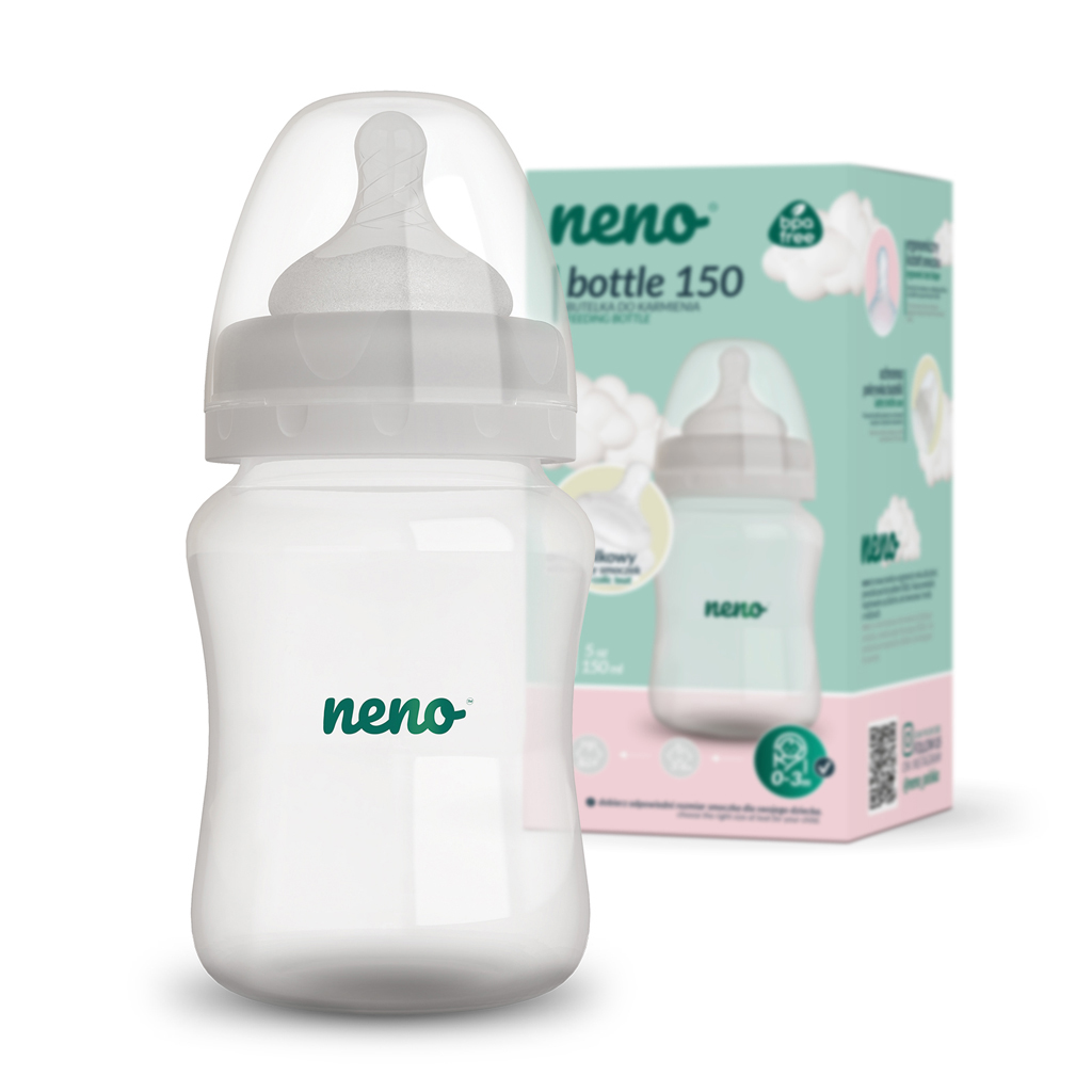 NENO Dojčenská fľaša antikoliková 150ml, 0m+