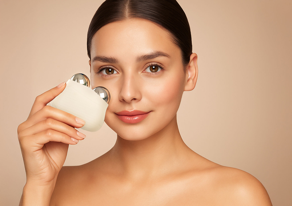 NENO Beauty Masážny prístroj na tvár s technológiou EMS a funkciou termoterapie Naya