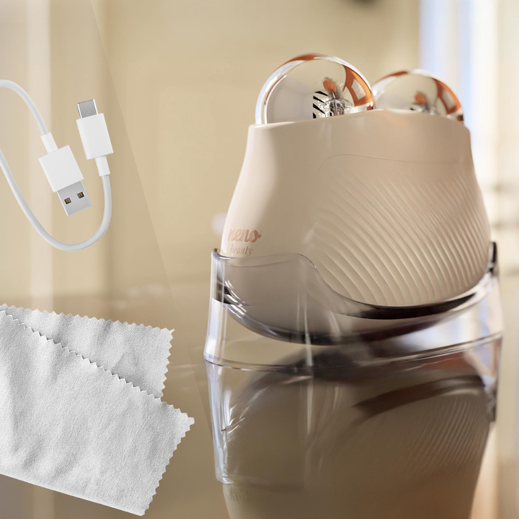 NENO Beauty Masážny prístroj na tvár s technológiou EMS a funkciou termoterapie Naya