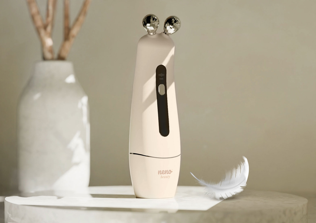 NENO Beauty Prístroj na spevnenie a kontúrovanie tváre s technológiou EMS a RF Algo