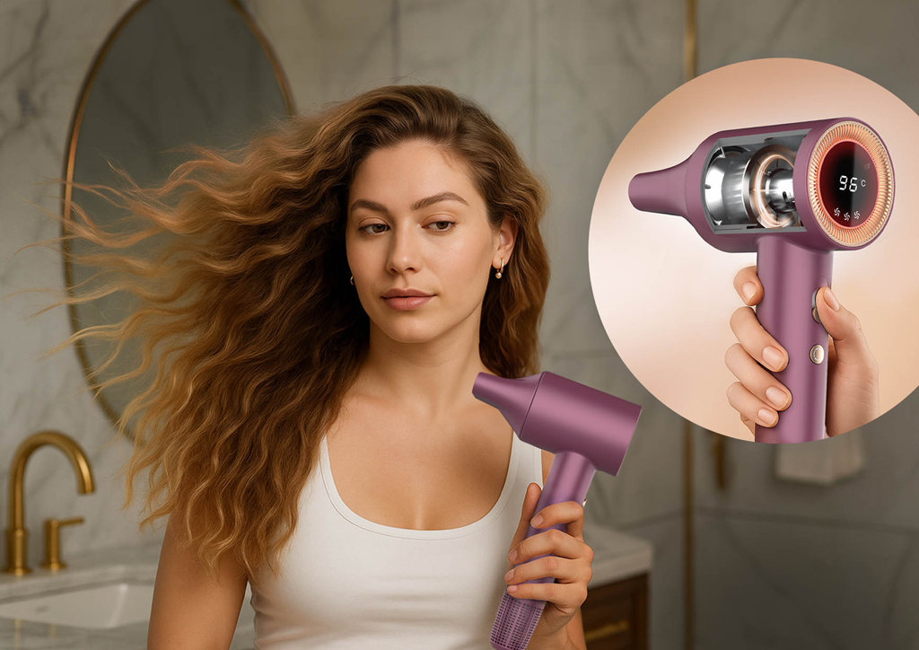 NENO Beauty Fén na vlasy s ionizáciou Silvia