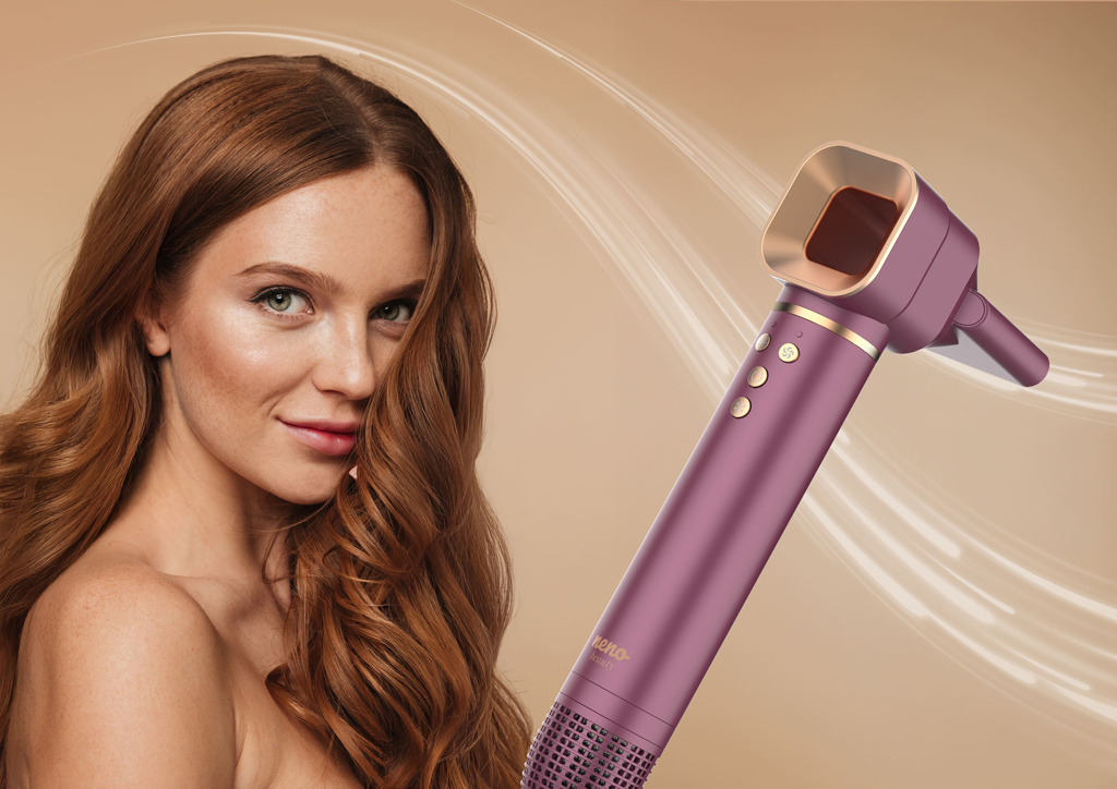 NENO Beauty Profesionálny fén s ionizáciou a kulmou Vio