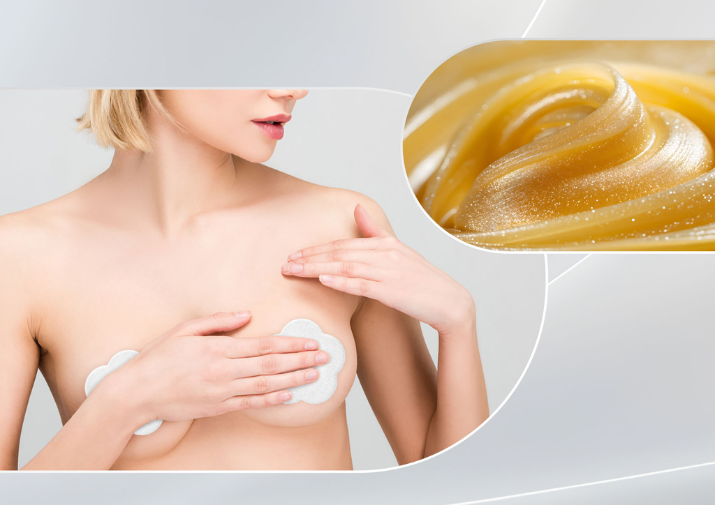 NENO Vložky do podprsenky Fiore hydrogelové chladivé s lanolínom na podráždené bradavky, 10 ks
