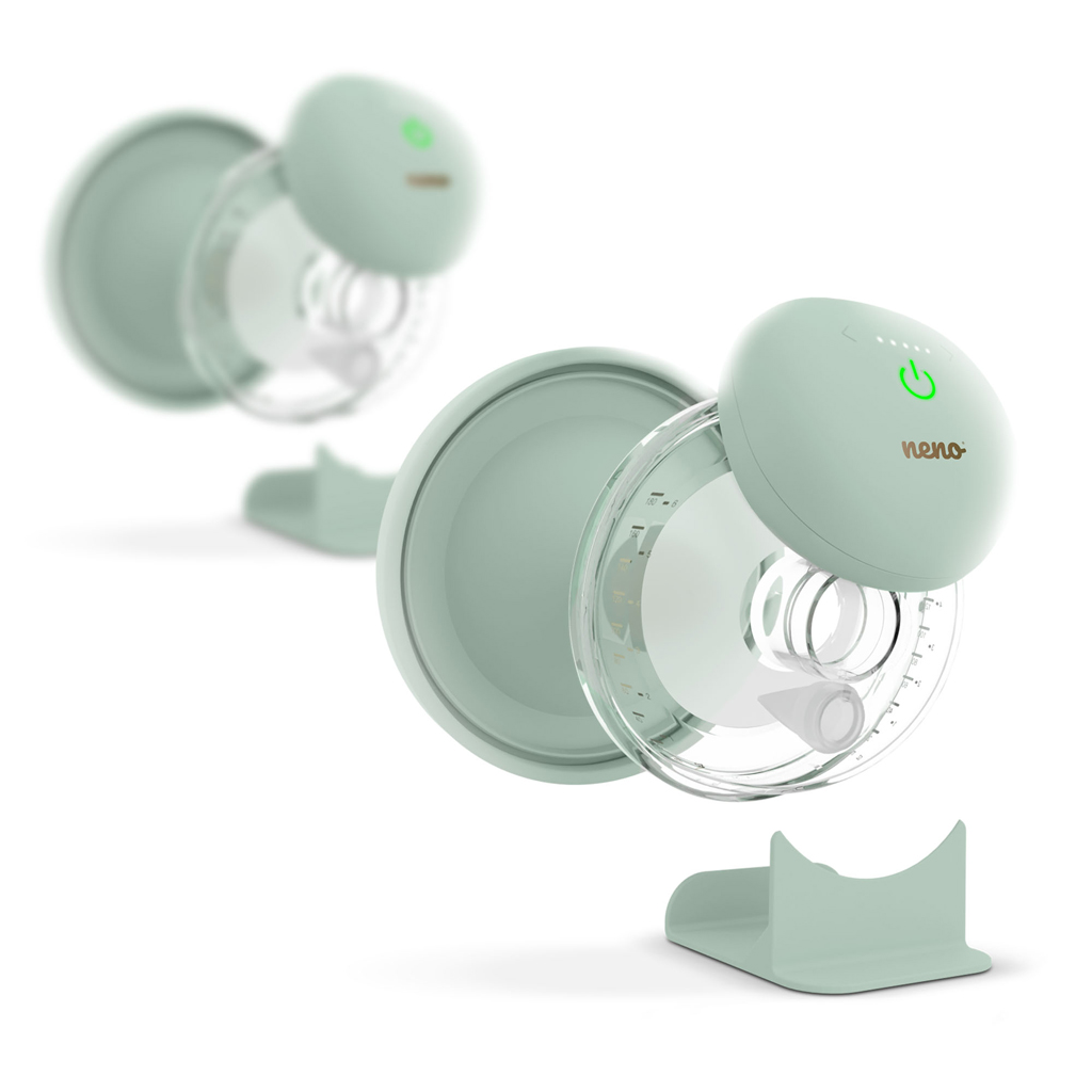 NENO Odsávačka mlieka Hands-free Ovio Twin dvojitá, bezdrôtová, elektronická s aplikáciou