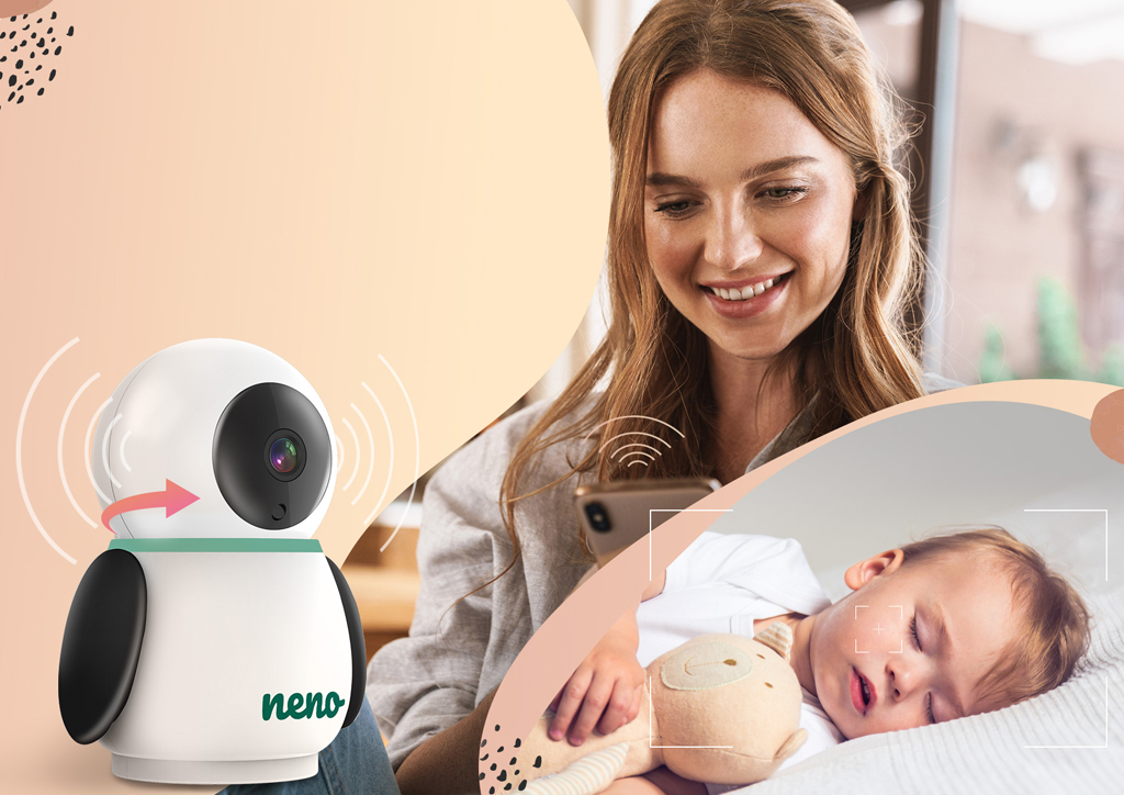 NENO Pestúnka detská smart wi-fi / Video monitor Avante