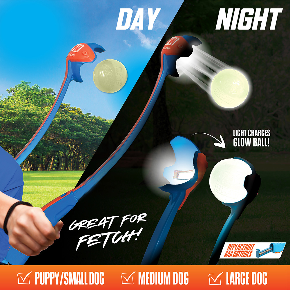 NERF DOG Hračka pre psov LED launcher Air Strike so svietiacou funkciou Try Me