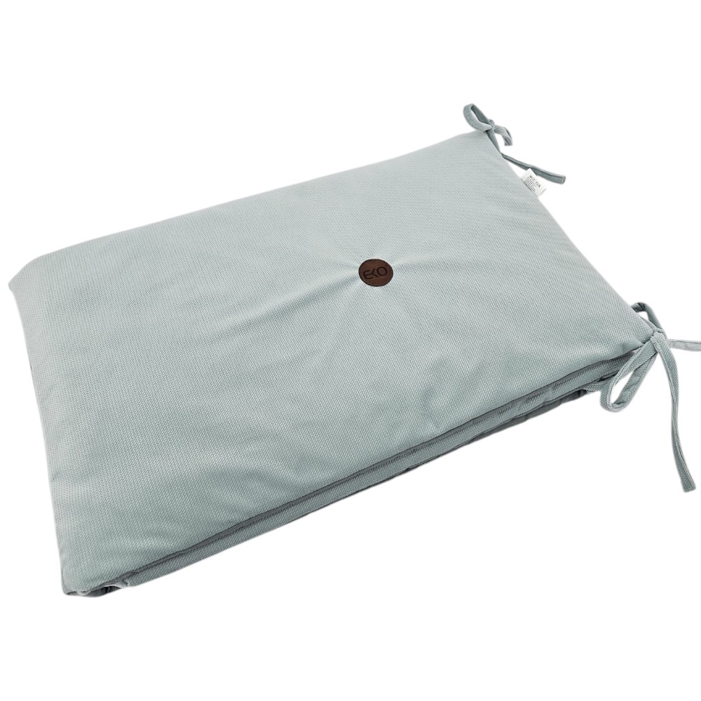 EKO Mantinel do postieľky bavlnený Velvet Olive Green 360cm