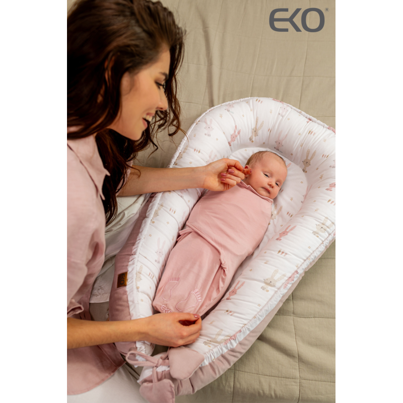 EKO Zavinovačka mušelínová Ulitka Blue 3-6 kg