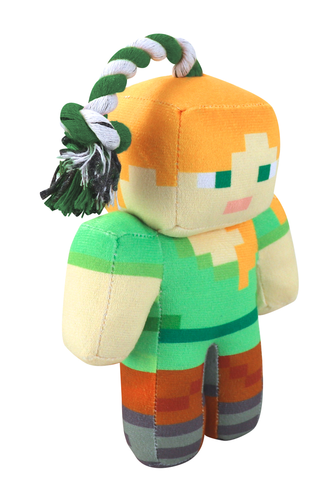 MINECRAFT Hračka pro psy s lanem Alex