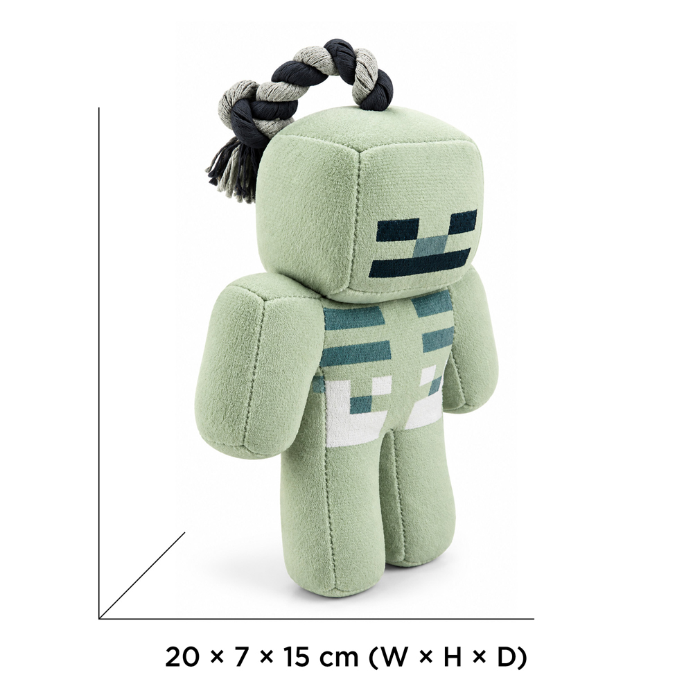 MINECRAFT Hračka pre psov s lanom Skeleton