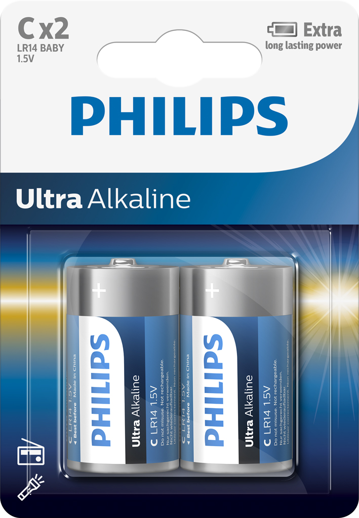 PHILIPS Batérie LR14E2B/10