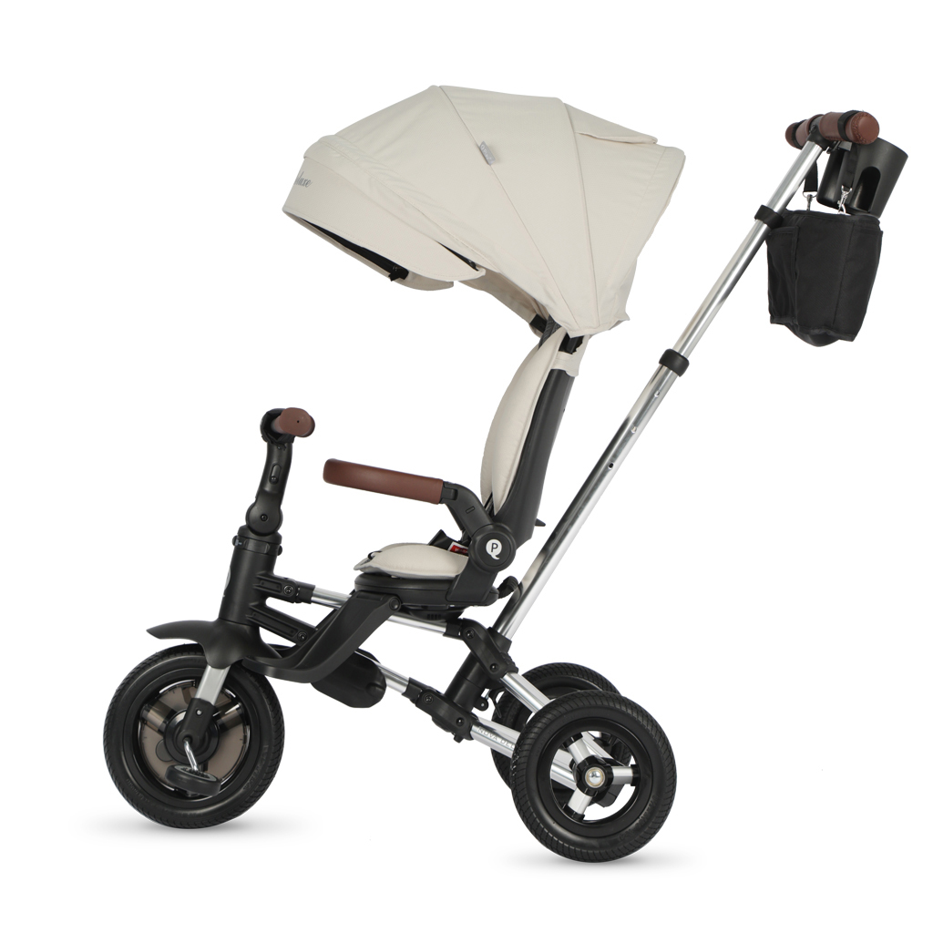 QPLAY Trojkolka Nova Deluxe 5v1 Beige, 10-72 mesiacov