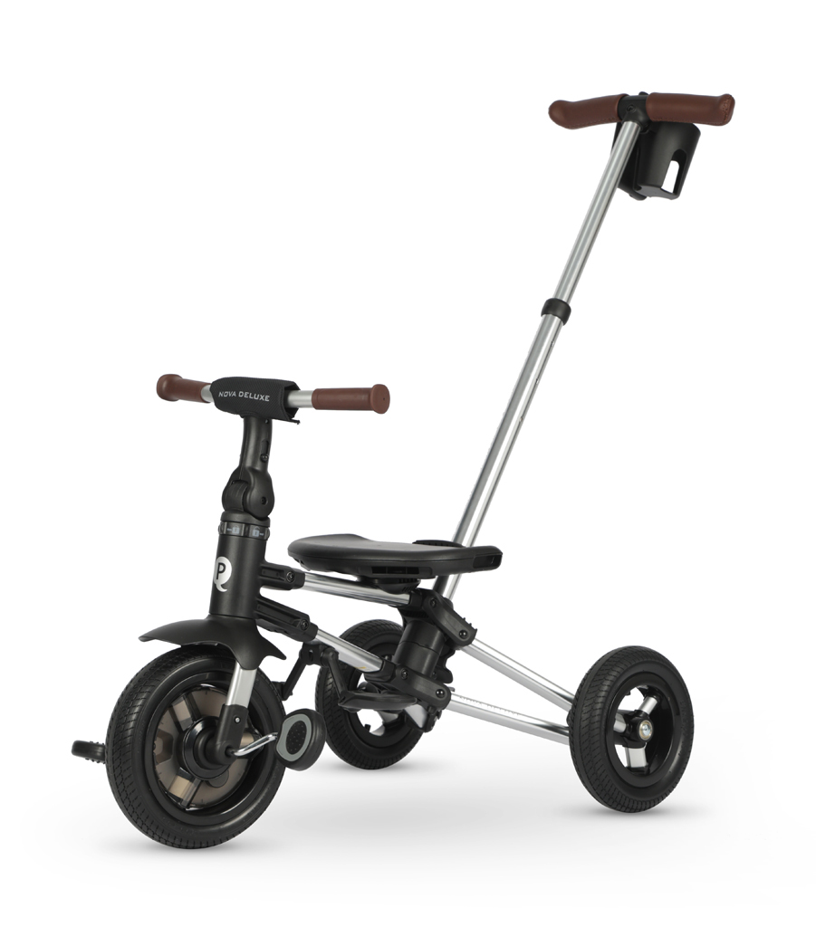 QPLAY Trojkolka Nova Deluxe 5v1 Grey, 10-72 mesiacov