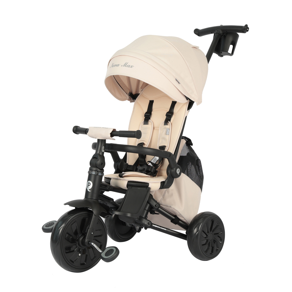 QPLAY Trojkolka Nova Max 5v1 Beige, 10-72 mesiacov