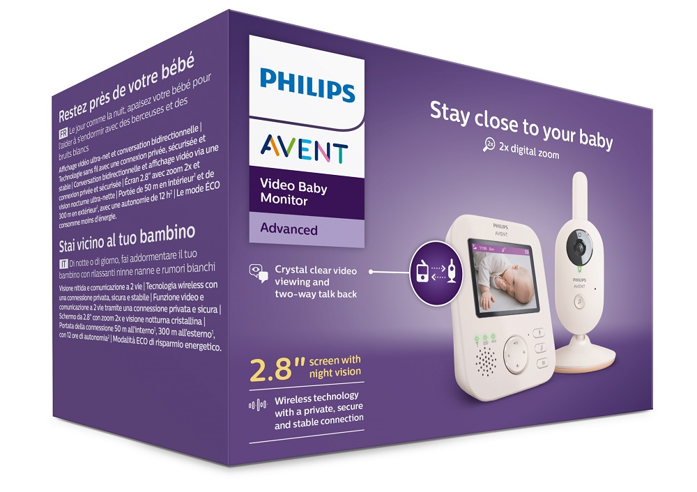 Philips AVENT Pestúnka detská video SCD881/26