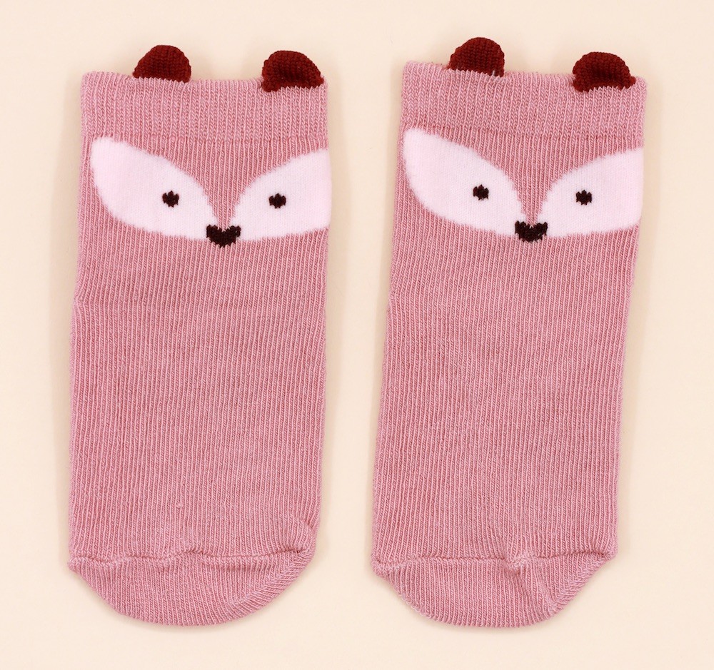 ATTIPAS Ponožky Fox FX21 Pink vel.20