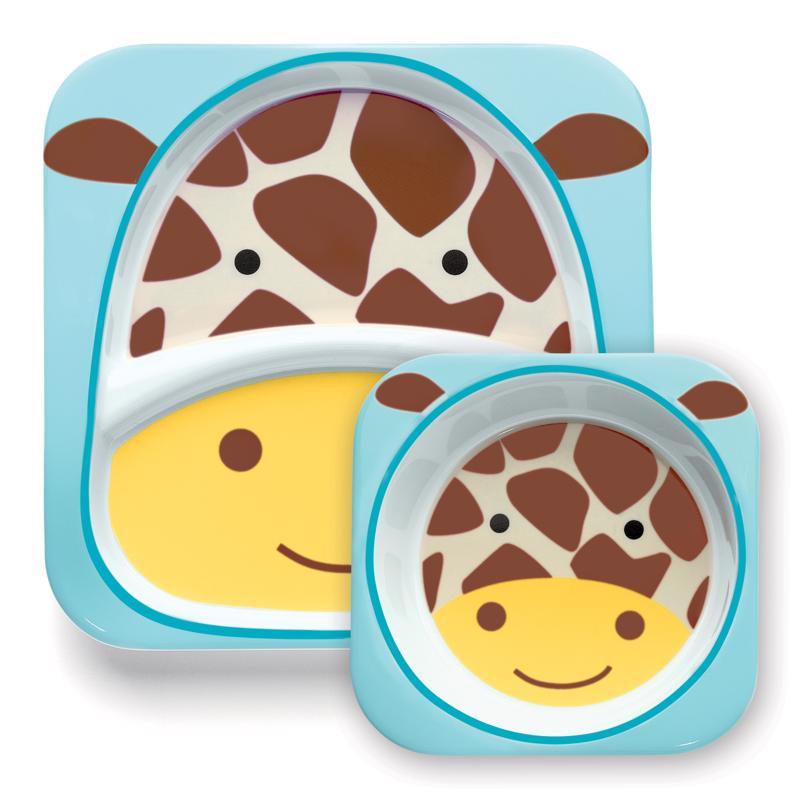 Zoo Jedálenský set melamínový Žirafa 6m+