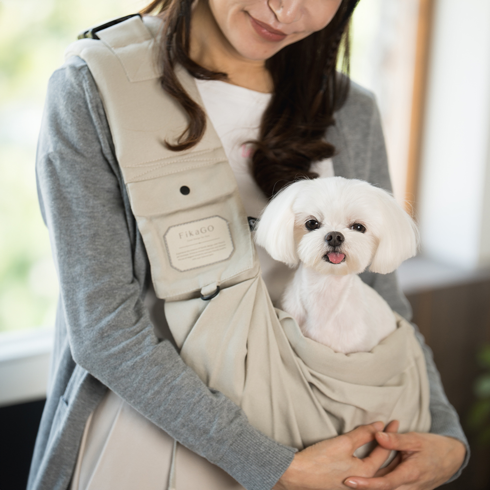 FIKAGO Nosič pre psov SLING Soft Pebble
