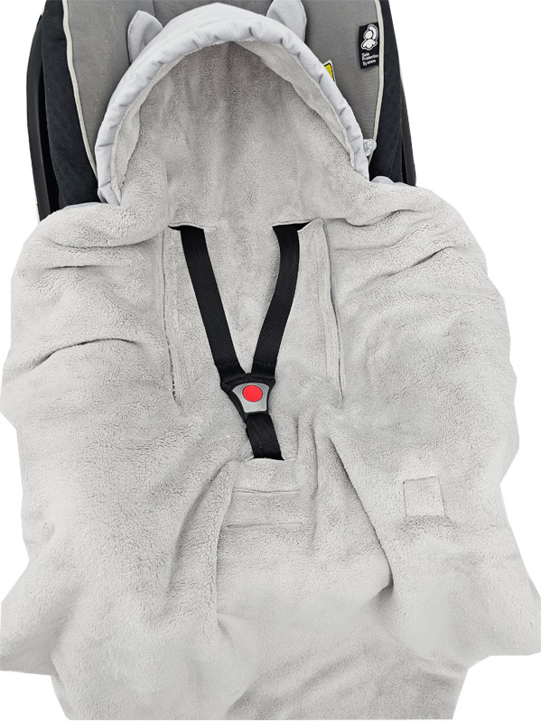 EKO Fusak do autosedačky Grey
