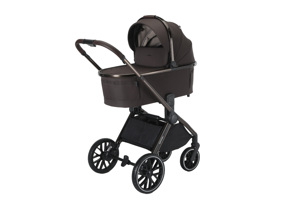 ADAMEX Kočík kombinovaný Spark 13 Chocolate Brown
