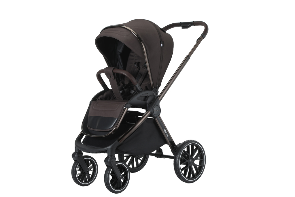 ADAMEX Kočík kombinovaný Spark 13 Chocolate Brown