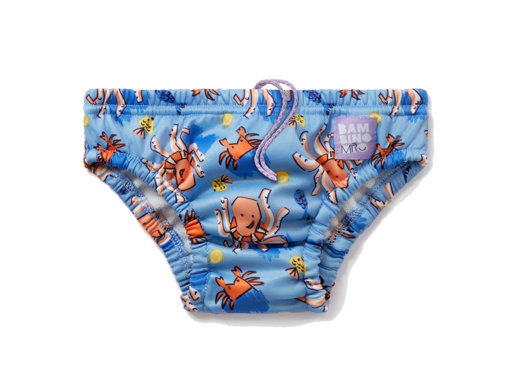 BAMBINO MIO Plavky kojenecké, OEKO-TEX® Standard 100, Bubbles, 7-9 kg -6-12 m