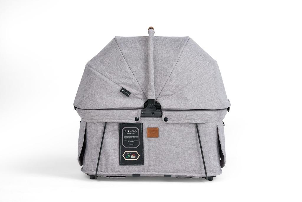 FIKAGO Nosič pre psov a mačky Sway2 Grey Husky