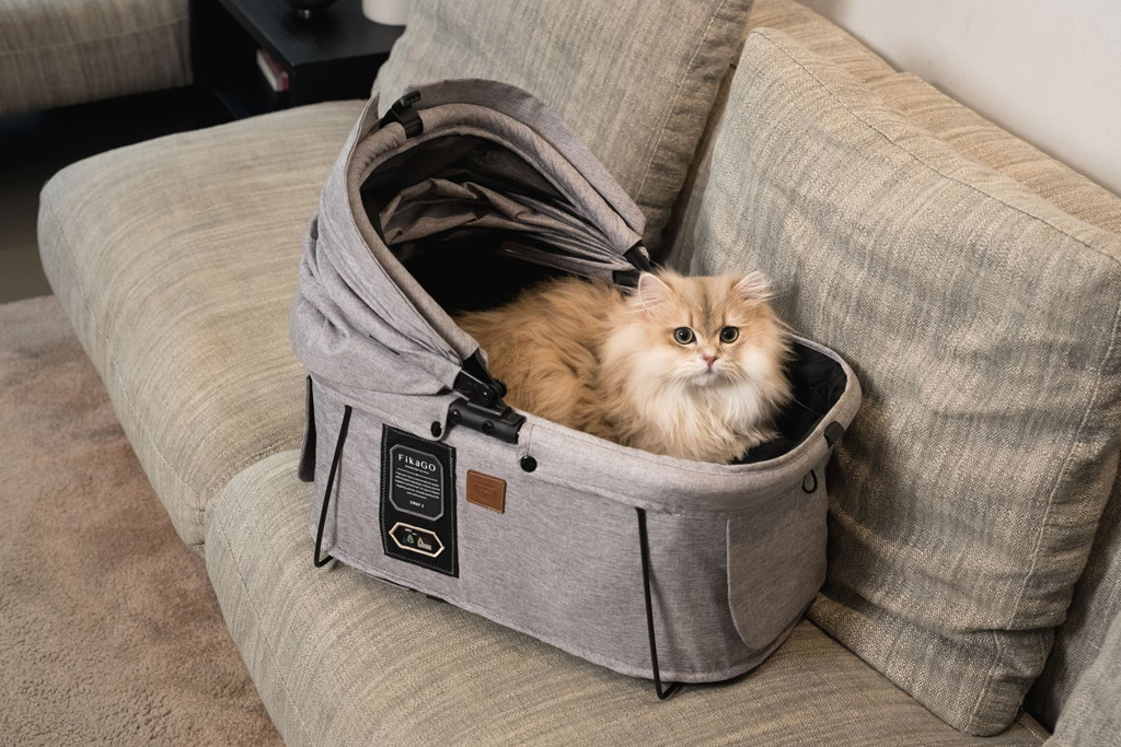 FIKAGO Nosič pre psov a mačky Sway2 Grey Husky