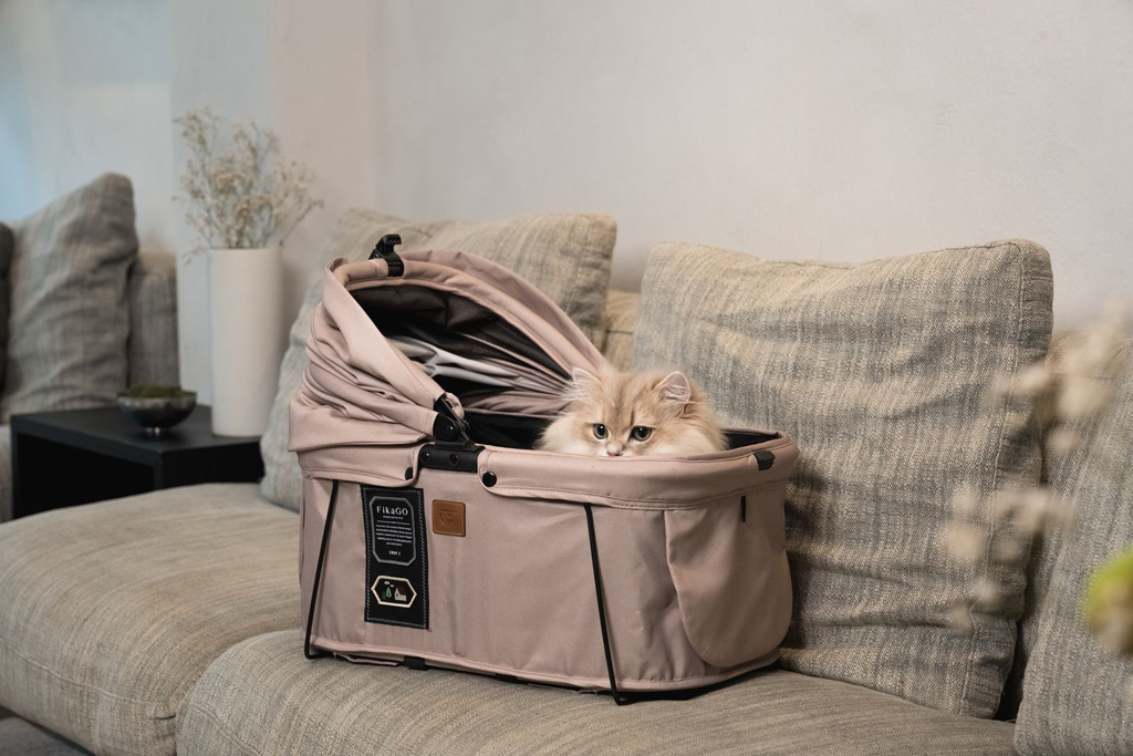 FIKAGO Nosič pre psov a mačky Sway2 Hygge Beige