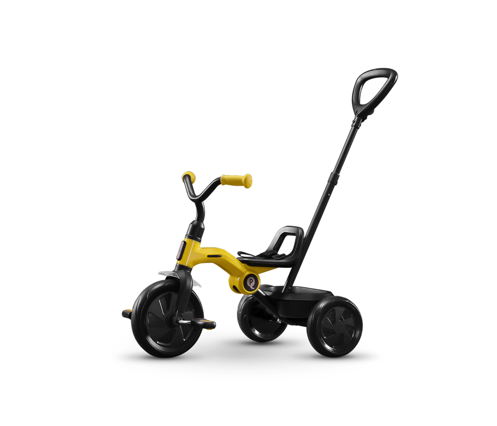 QPLAY Tříkolka Ant Plus Yellow, věk 2-6 let