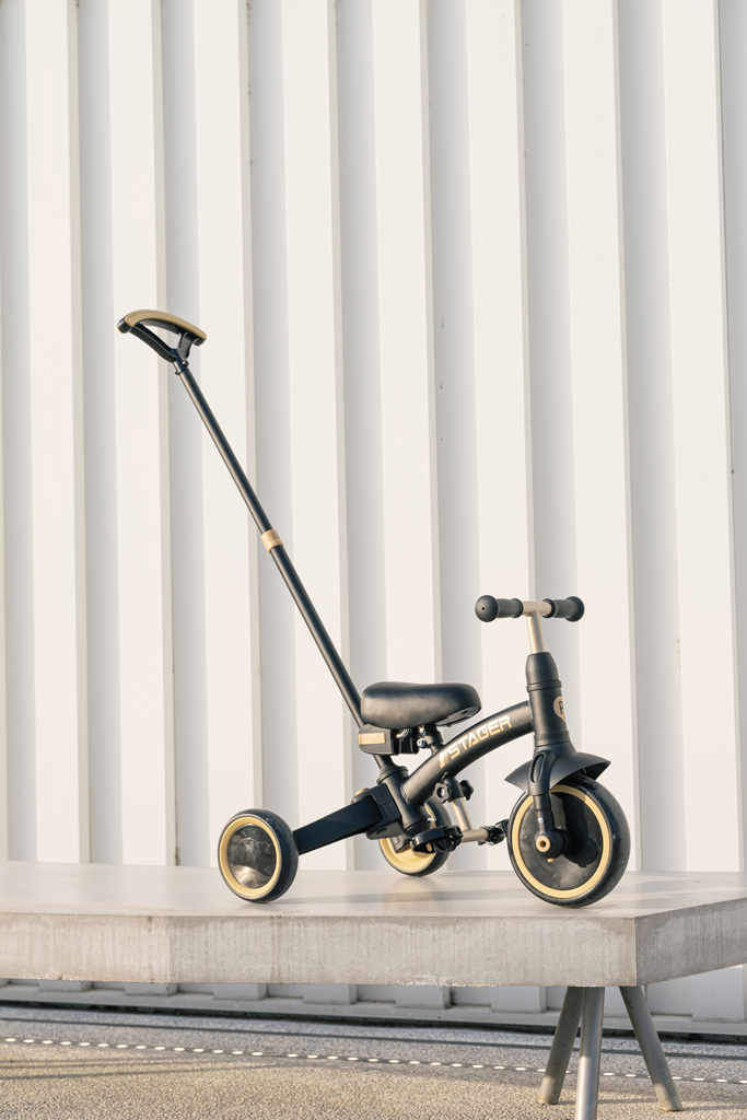 QPLAY Trojkolka Stager 3v1 Platinum, 2-6 rokov