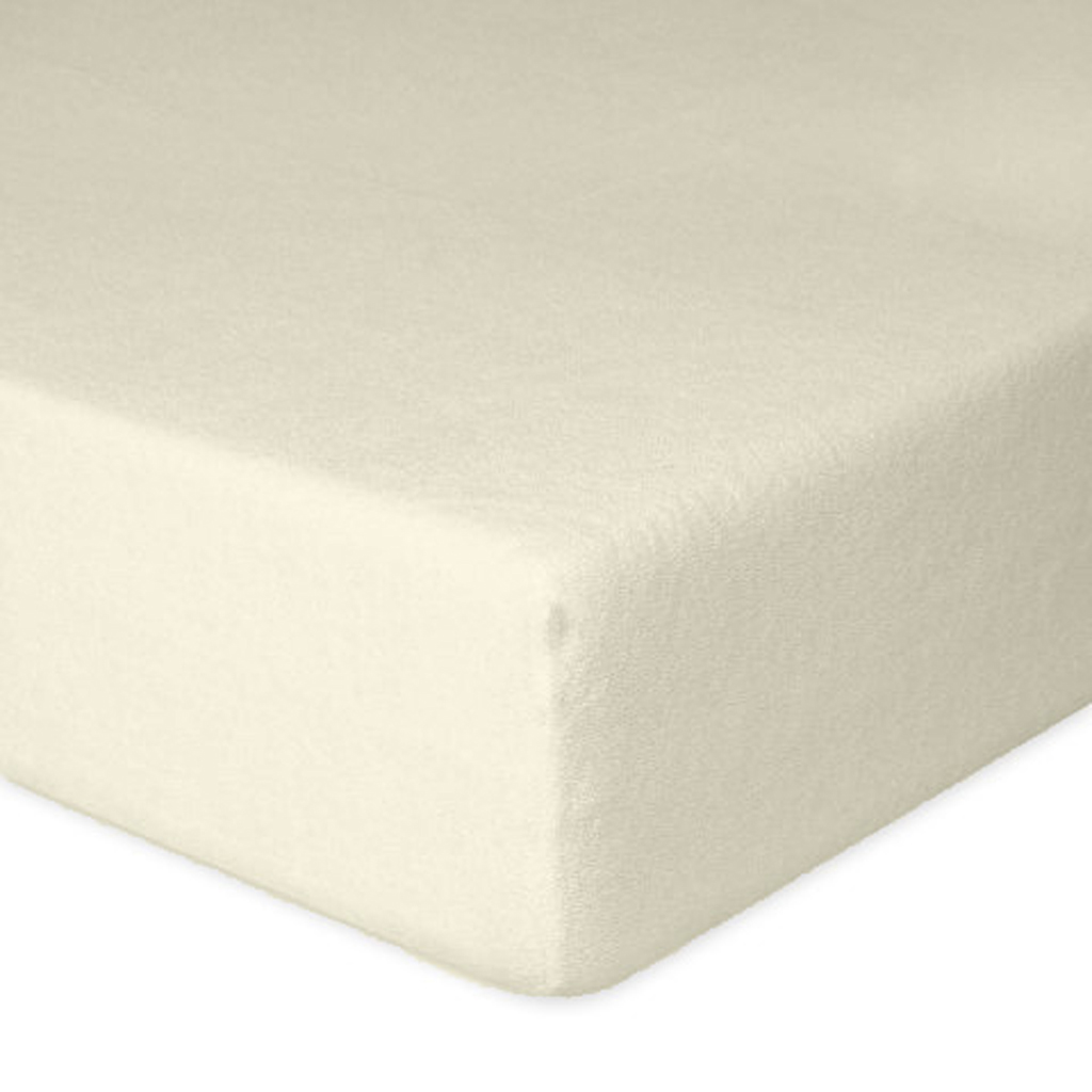 BABYMATEX Plachta napínacia froté Premium 70x140cm ecru