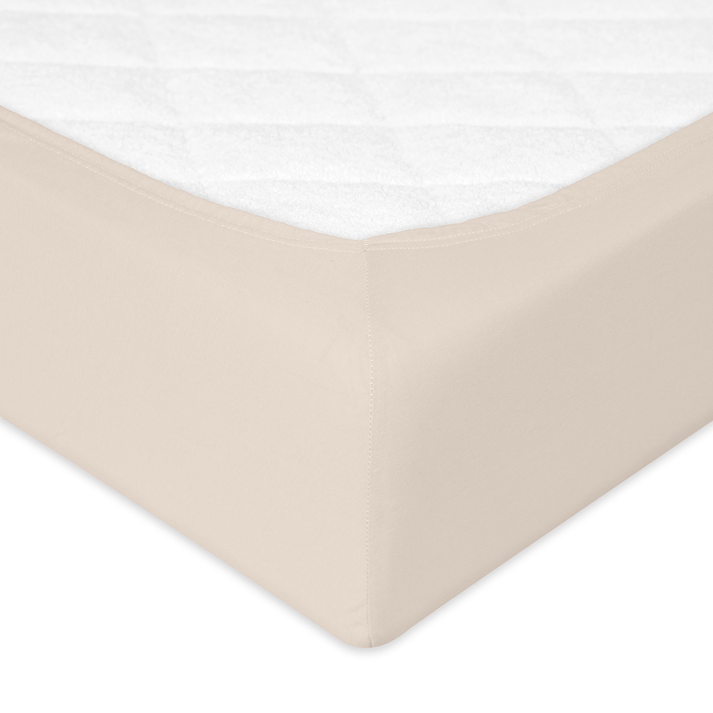 BABYMATEX Plachta napínacia Jersey 60x120cm svetlo béžová