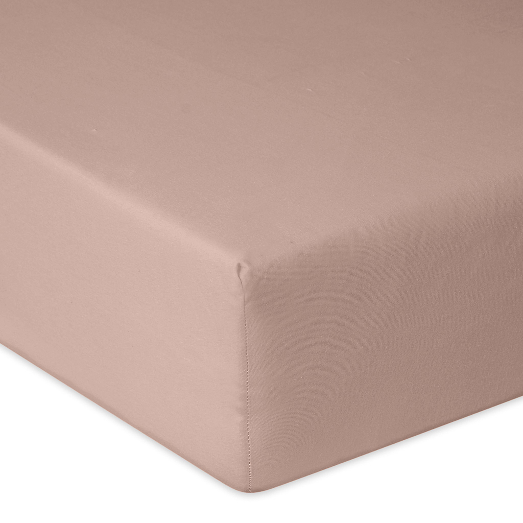 BABYMATEX Prostěradlo napínací Jersey 60x120cm světle hnědé