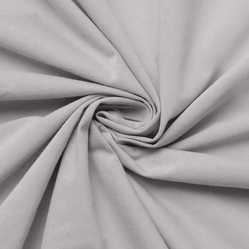 BABYMATEX Prostěradlo napínací Jersey 60x120cm světle šedé