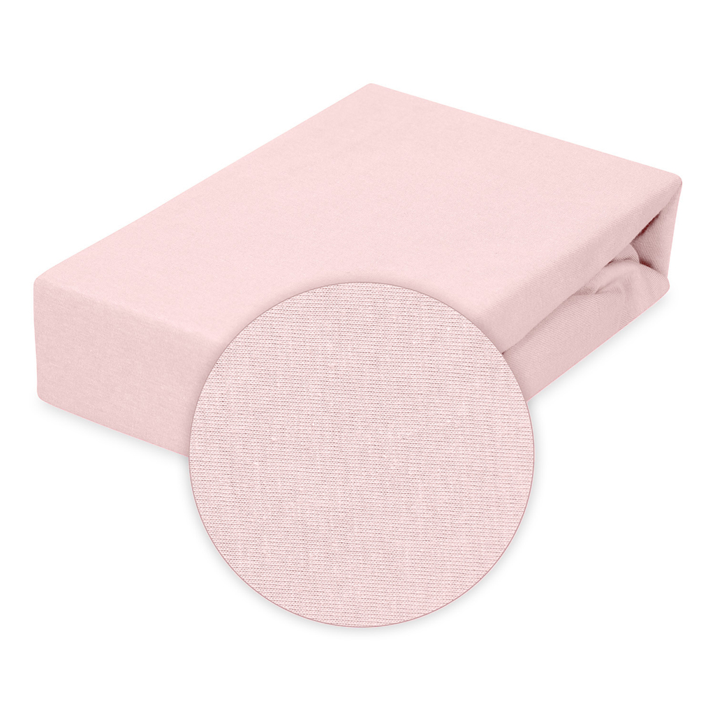 BABYMATEX Prostěradlo nepromokavé Jersey 60x120 cm růžové