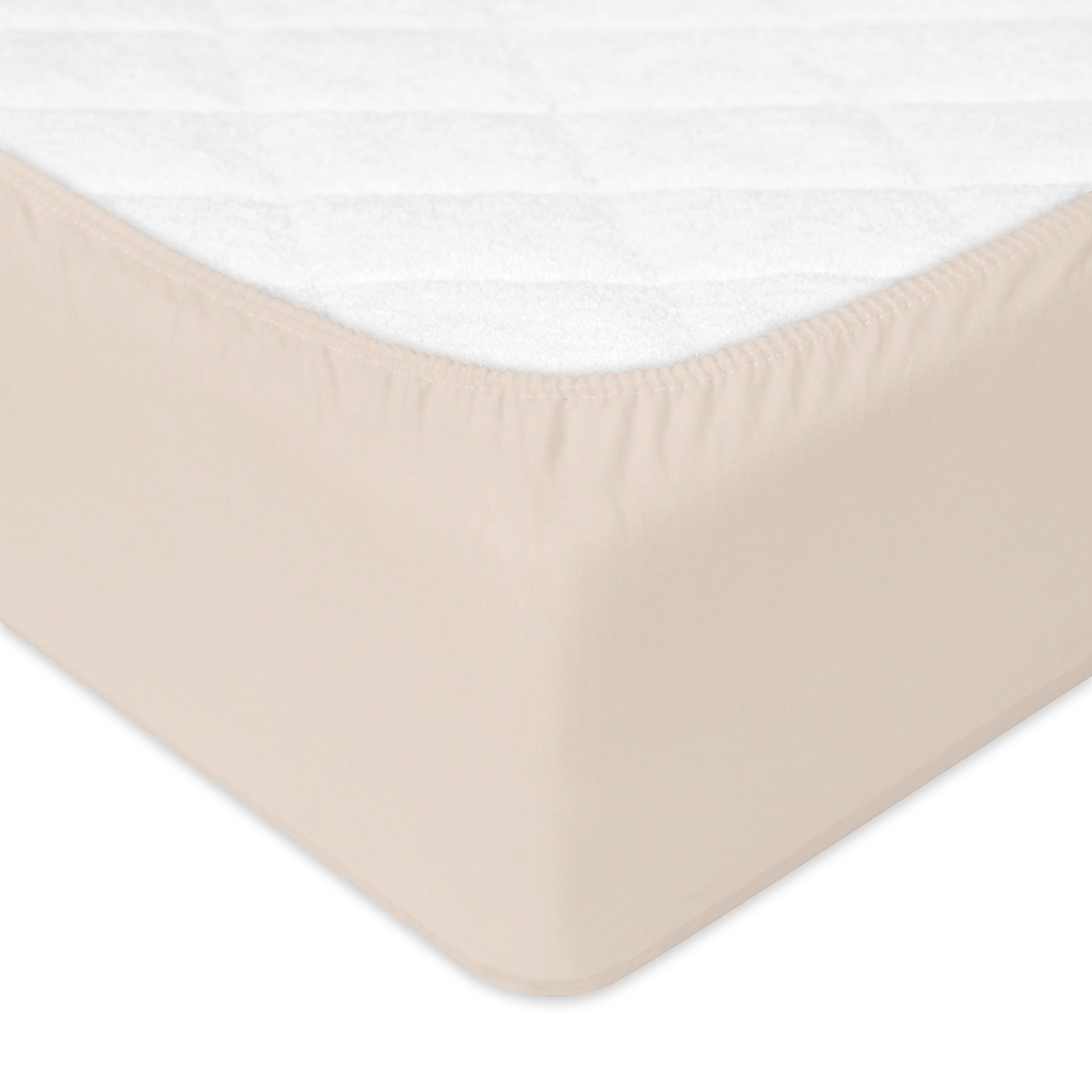 BABYMATEX Plachta nepremokavá Jersey 60x120 cm béžová