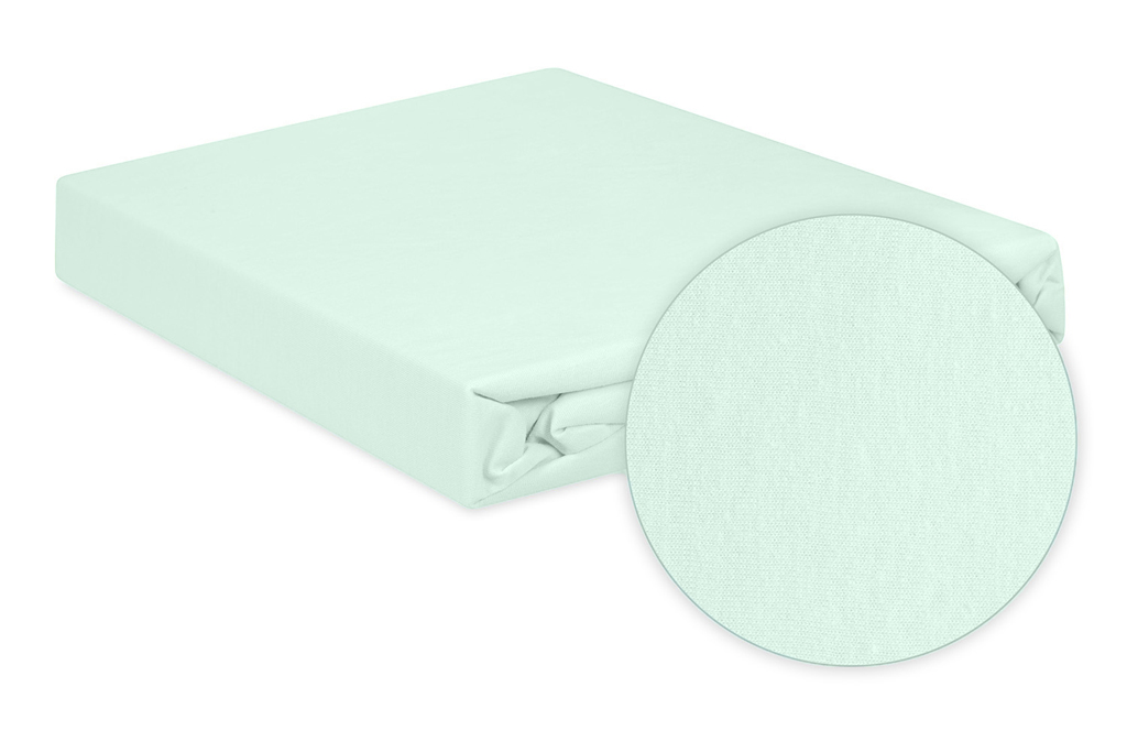 BABYMATEX Prostěradlo nepromokavé Jersey 70x140 cm mátové