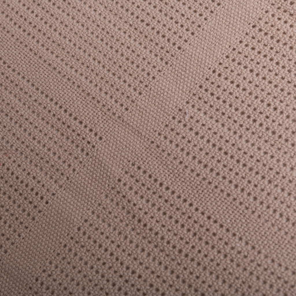 BABYMATEX Deka úpletová z bavlny 75x100cm Sisi béžová