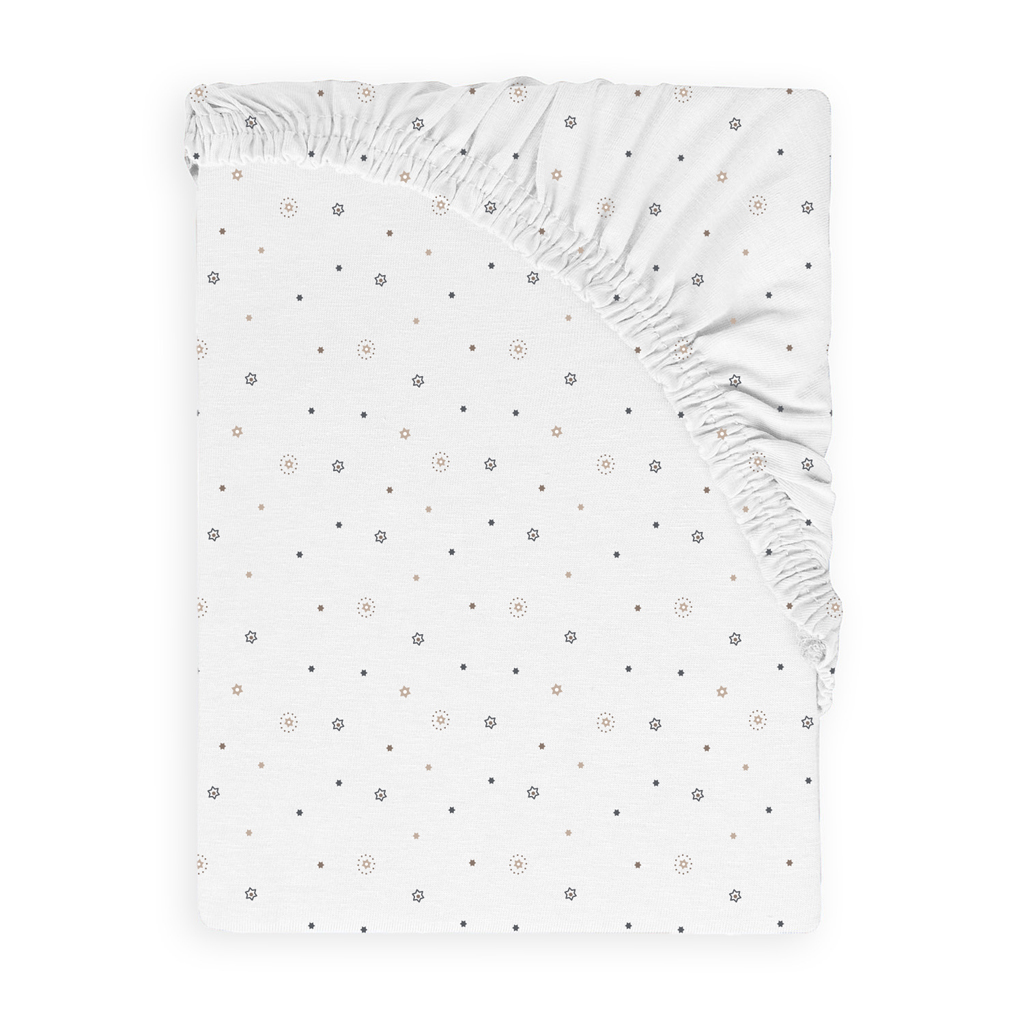 BABYMATEX Prostěradlo napínací Jersey 60x120cm Hvězdičky