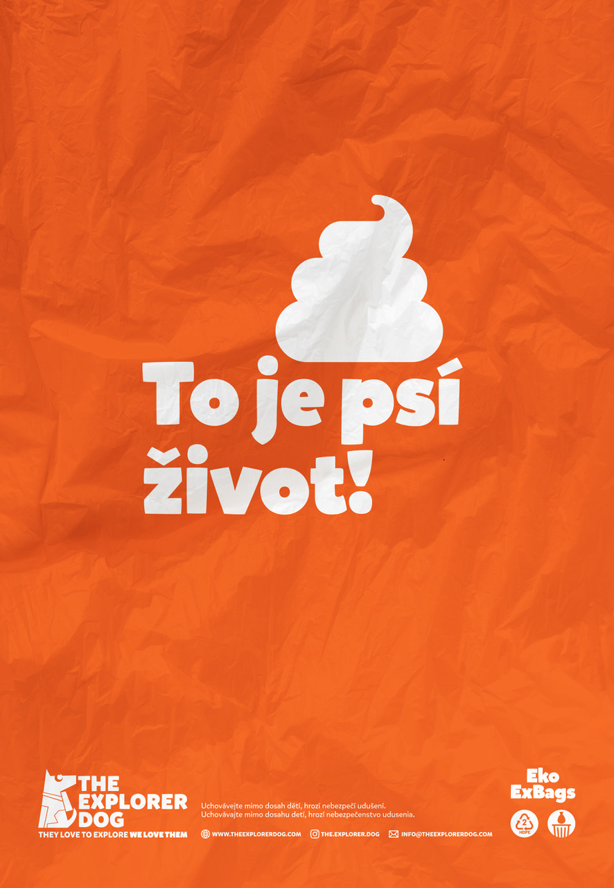 EXPLORER DOG Vrecká recyklované na psie exkrementy 270 ks