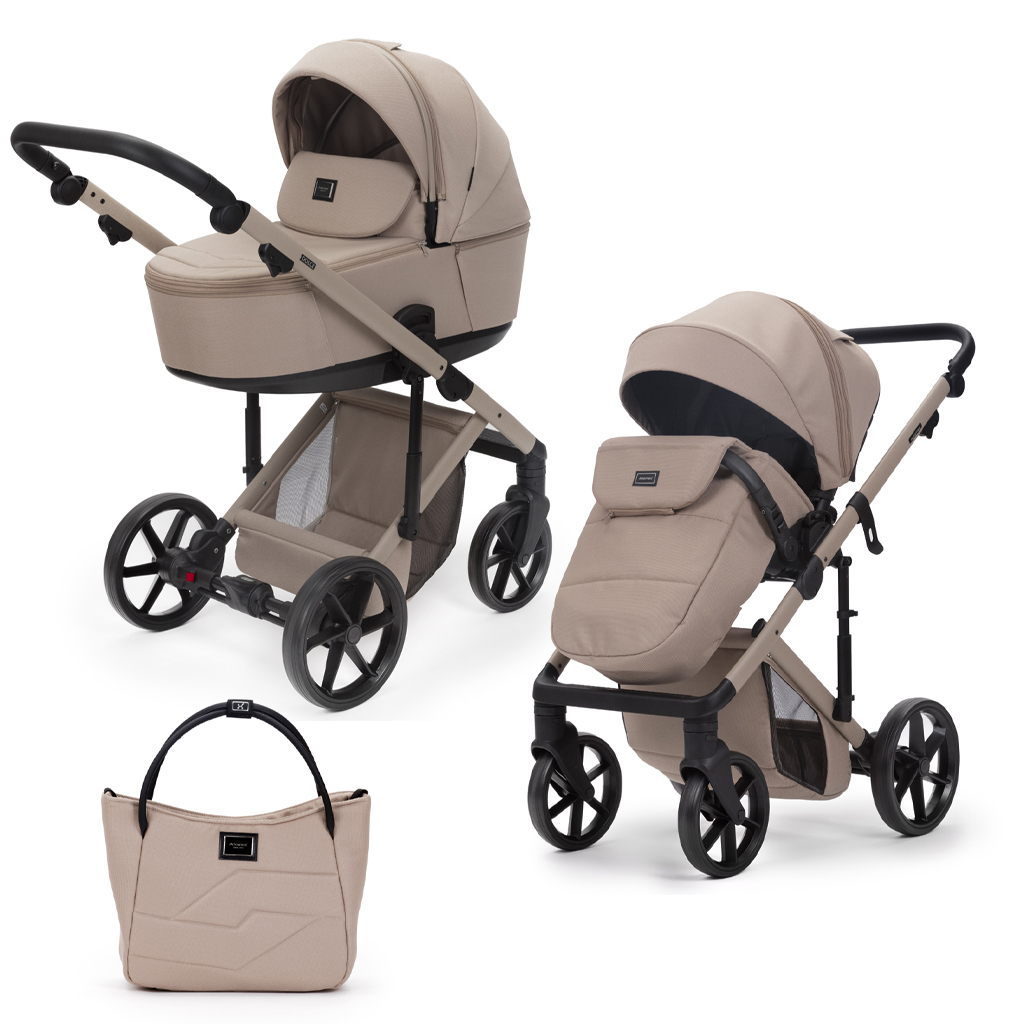 ADAMEX Kočárek kombinovaný Dolce Natura Sand