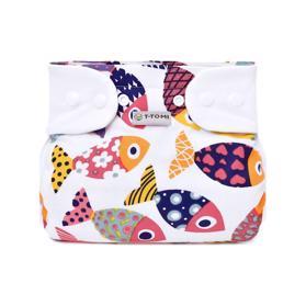 T-TOMI Nohavičky abdukčné ortopedické (3-6 kg) patentky - fun fish,  V002582