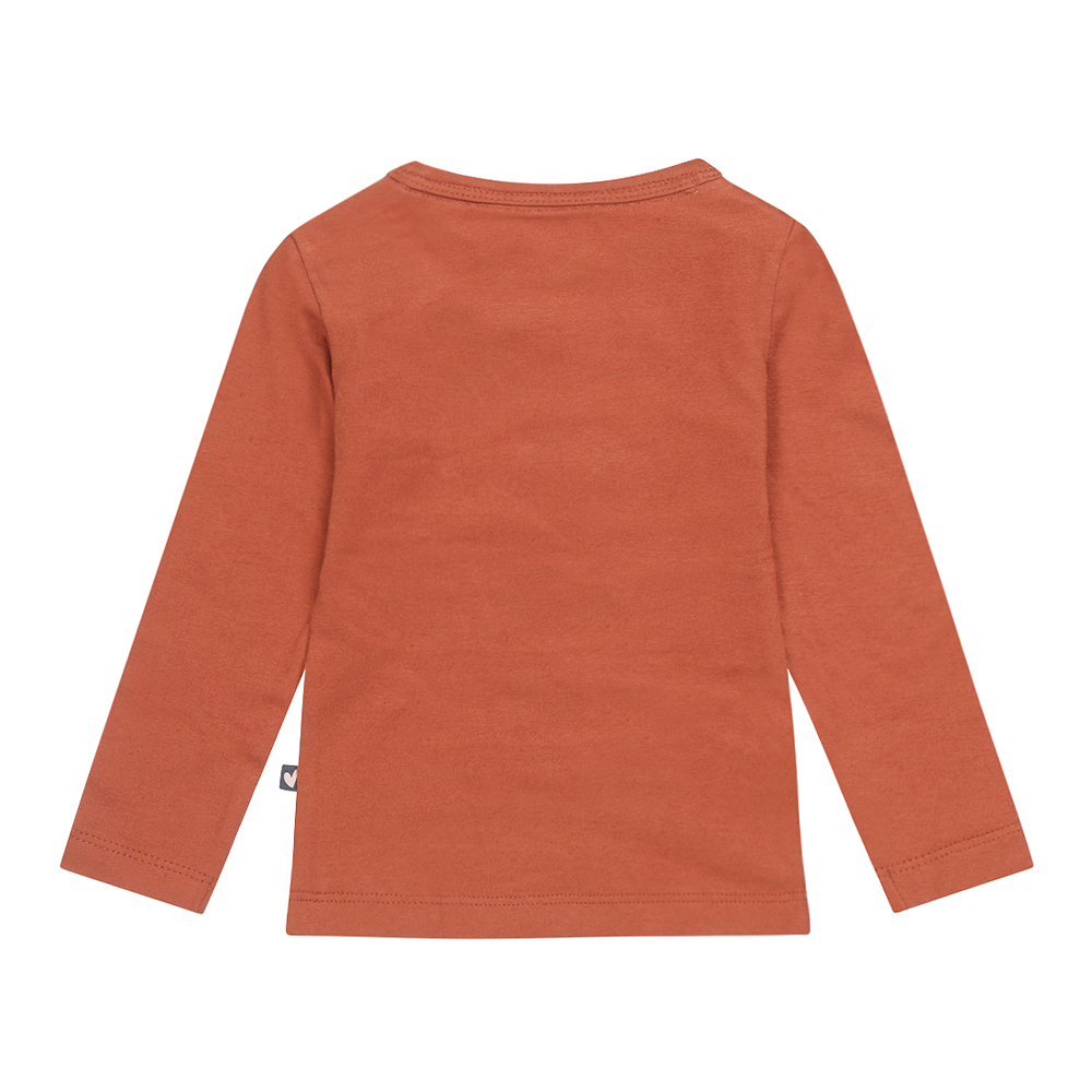 DIRKJE Tričko dl.rukáv medená dievča veľ.56