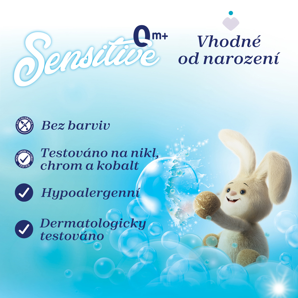 CHICCO Prací gél Baby Sensitive 1,5 l + Odstraňovač škvŕn Sensitive 500 ml
